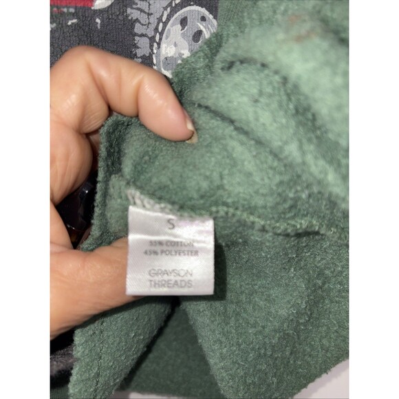 Ford Bronco Christmas Green Cropped Crewneck Small - Picture 5 of 7